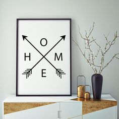 Home Print, Minimal Wall Decor, Black & White Poster, Scandinavian Print, Typography Poster, Arrow Print, White Home Decor, Print Avenue 4x6 Prints, 8x10 Art Prints, Wall Prints, White Home Decor, Black Decor, Minimal Wall Decor, Arrow Print, Love Wall Art, Scandinavian Print