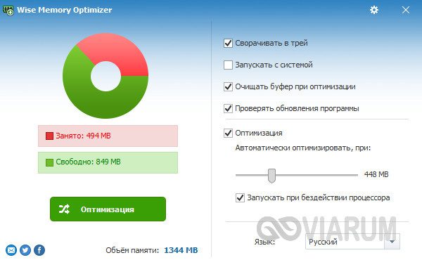 Wise Memory Optimizer