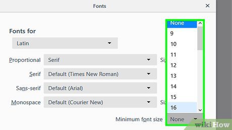 Изображение с названием Change Font Size on a Computer Step 30